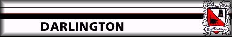 Darlington Football Club banner